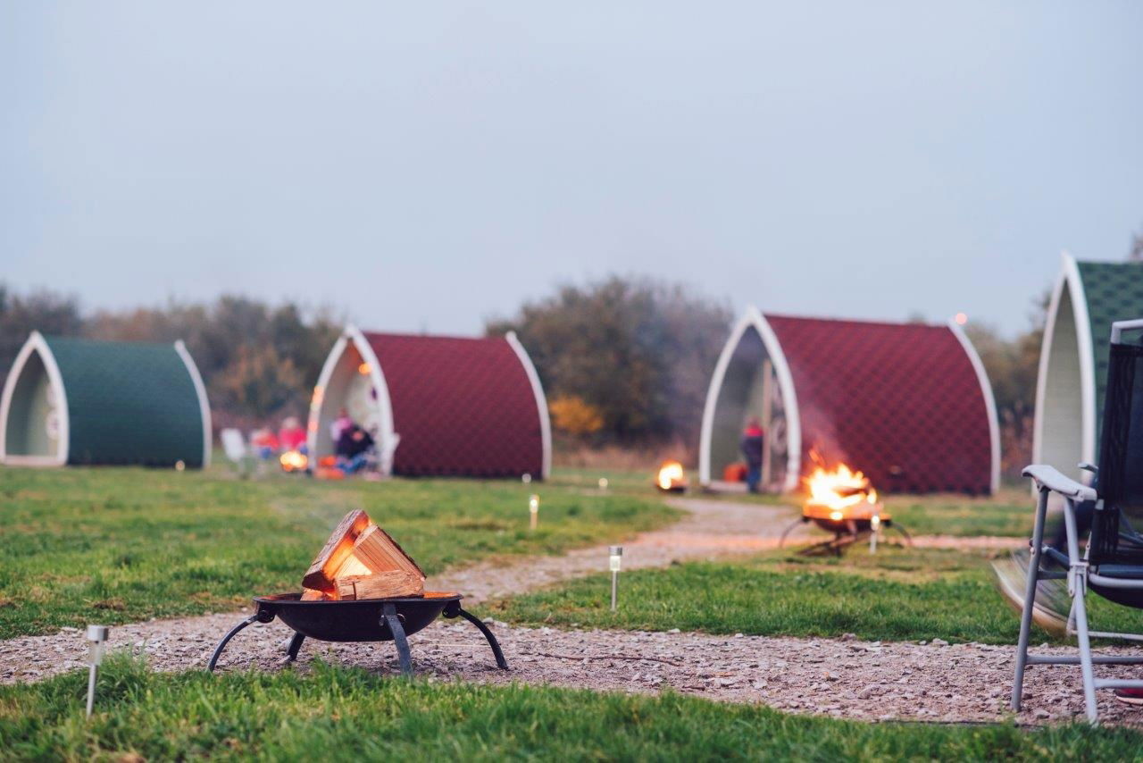 Glamping holidays near Blackpool in Lancashire, Northern England - Stanley Villa Farm Camping