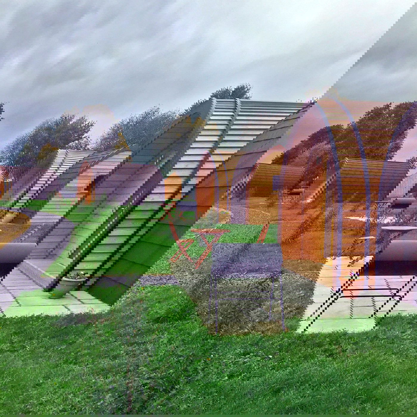 Glamping holidays in Cheshire, Northern England - Bradley Hall Rural Escapes