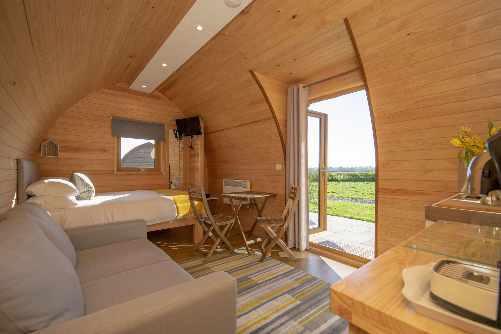 Glamping holidays in Cheshire, Northern England - Bradley Hall Rural Escapes