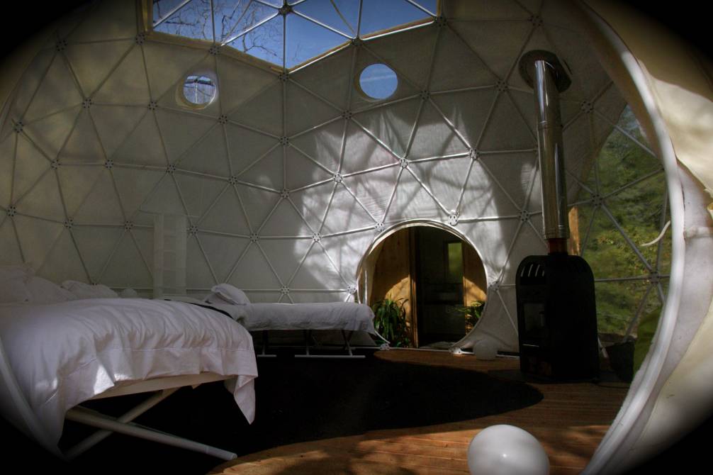 Glamping holidays in Gloucestershire, South West England - The Dome Garden