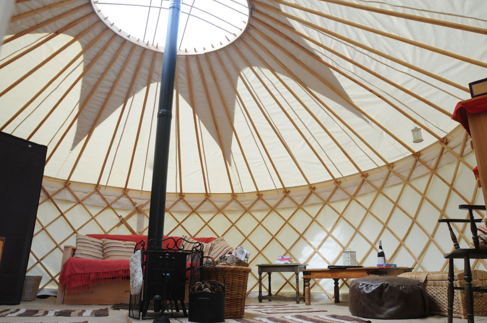 Glamping holidays in Isle of Wight, South East England - Bank End Farm