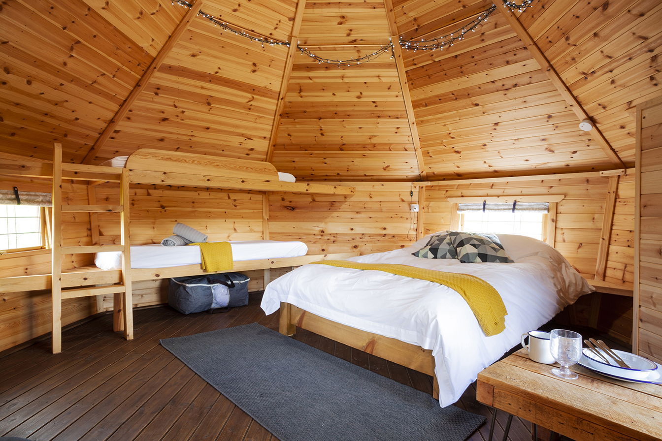 Glamping holidays in North Yorkshire, Northern England - Little Seed Field