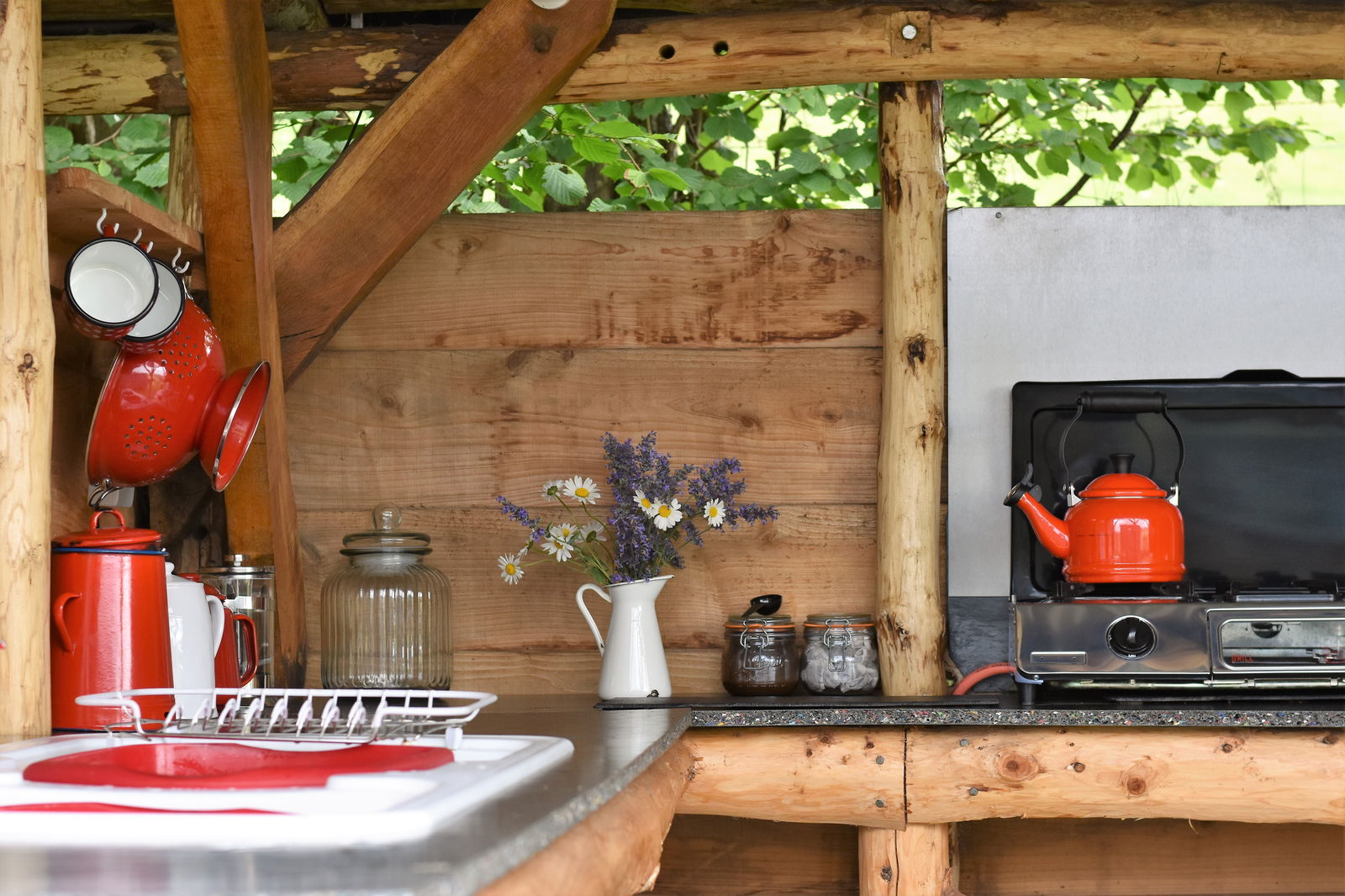 Glamping holidays in Powys, Mid Wales - Wild Meadow