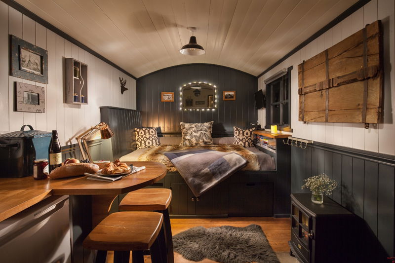 Glamping holidays in Somerset, South West England - The Shepherds Hut Retreat