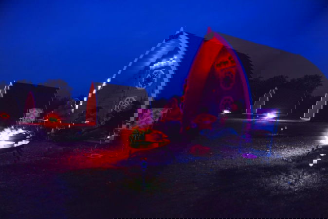 Glamping holidays near Blackpool in Lancashire, Northern England - Stanley Villa Farm Camping