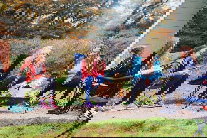 Glamping holidays near Blackpool in Lancashire, Northern England - Stanley Villa Farm Camping