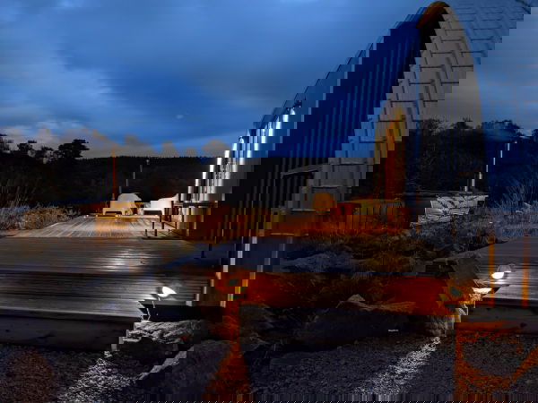 Glamping holidays in Dumfries & Galloway, Southern Scotland - Gorsebank Glamping