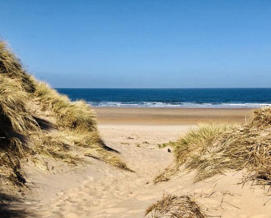 Glamping holidays near Edinburgh in East Lothian, Southern Scotland - Harvest Moon Holidays