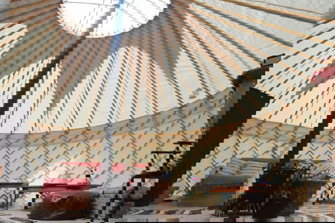 Glamping holidays in Isle of Wight, South East England - Bank End Farm