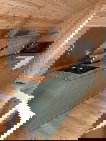 Glamping holidays in Powys, Mid Wales - Cil y Coed Luxury Pod