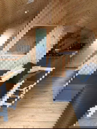 Glamping holidays in Powys, Mid Wales - Cil y Coed Luxury Pod