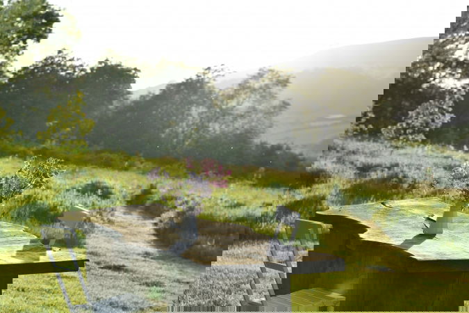 Glamping holidays in Powys, Mid Wales - Wild Meadow