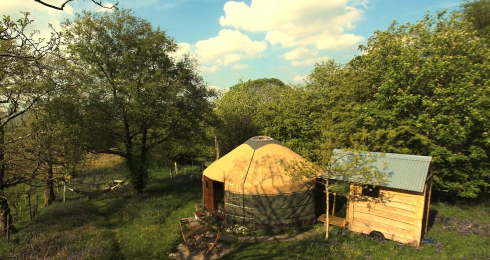 Glamping holidays near the Lake District, Cumbria, Northern England - Fairy Bell Wood