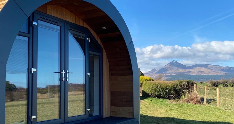Glamping holidays on the Isle of Arran, Ayrshire, Western Scotland - Raven's Gully