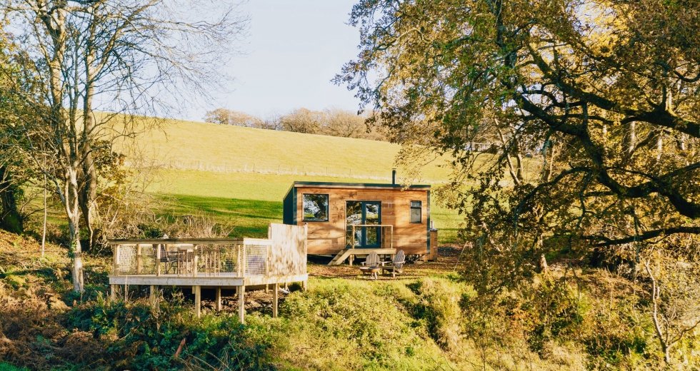Glamping holidays in Devon, South West England - Stargazing Cabins at Royal Oak Farm