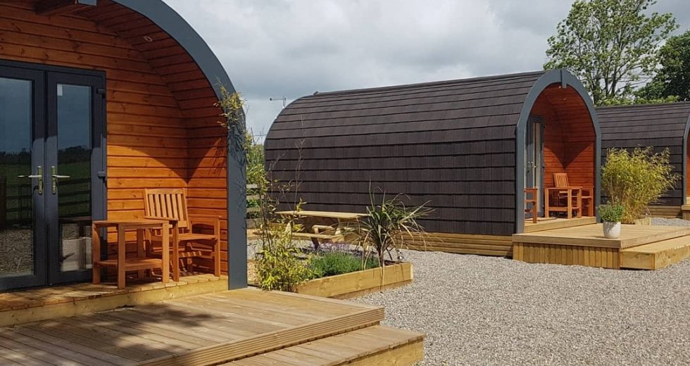 Glamping holidays near the Lake District, Cumbria, Northern England - Headswood on the Wall