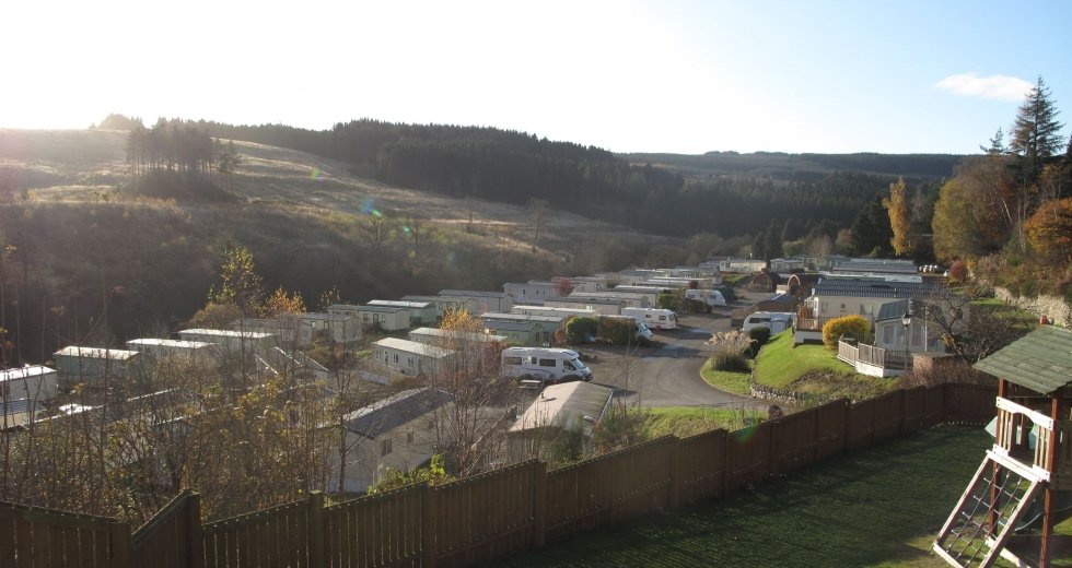 Glamping holidays in Perthshire, Northern Scotland - Corriefodly Holiday Park