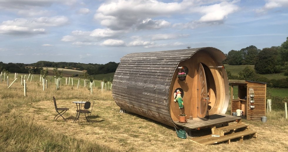 Glamping holidays in Kent, South East England - Hedgehog Hall