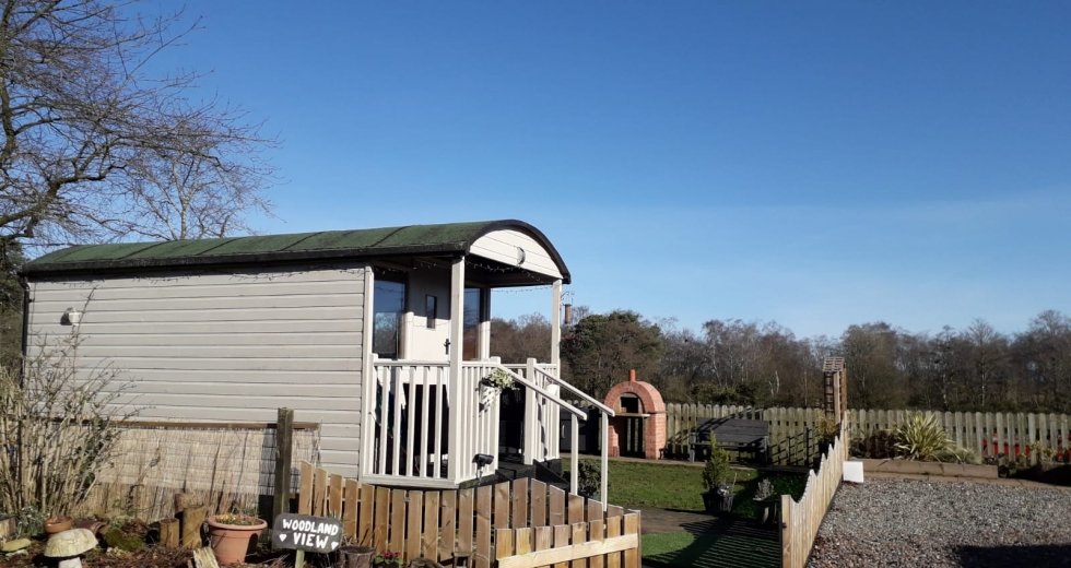 Glamping holidays near the Lake District, Cumbria, Northern England - Woodland View