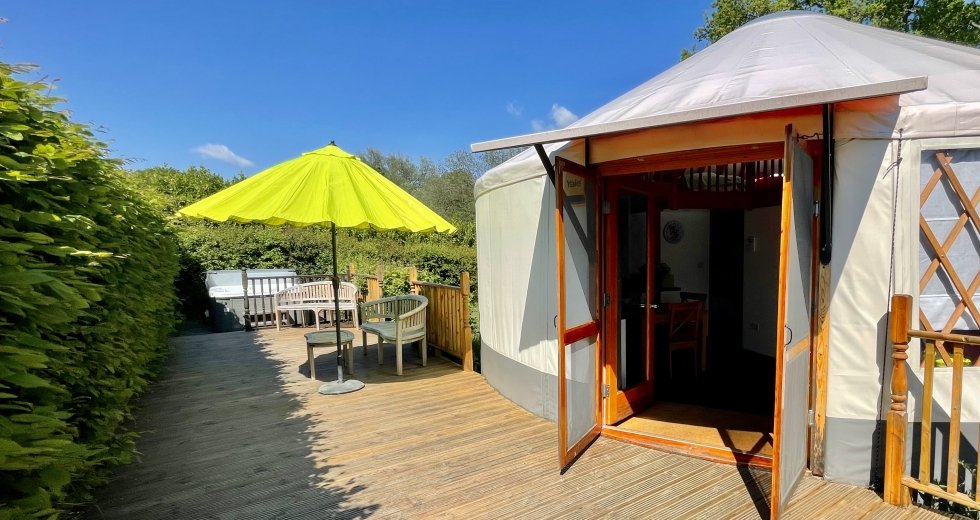 Glamping holidays in East Sussex, South East England - Graywood Canvas Cottages