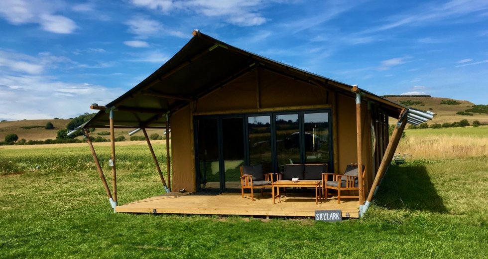 Glamping holidays in Kent, South East England - Wheatfields Luxury Glamping