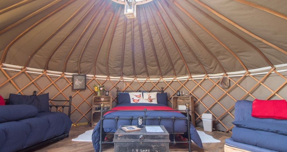 Glamping holidays in Somerset, South West England - Yeabridge Farm Hideaway