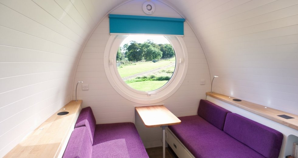 Glamping holidays in Scottish Borders, Southern Scotland - Air Pods