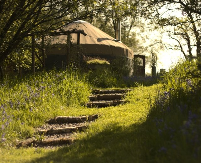 Glamping holidays near the Lake District, Cumbria, Northern England - Fairy Bell Wood