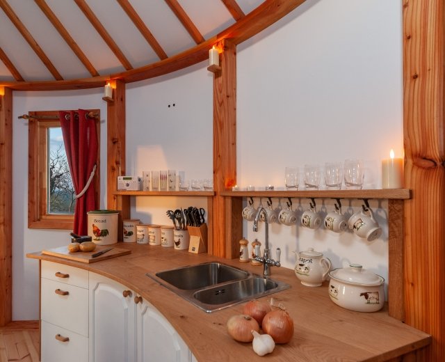 Glamping holidays in the Lake District, Cumbria, Northern England - Kelker Well Roundhouse