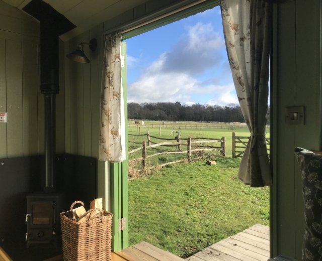 Glamping holidays in East Sussex, South East England - Hut at the Barn