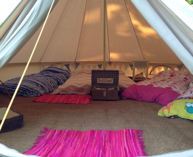 Glamping holidays in Norfolk, Eastern England - Gorsey Meadow