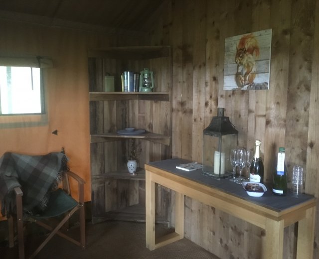 Glamping holidays in Scottish Borders, Southern Scotland - Ruberslaw Wild Woods Camping