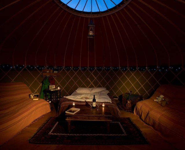 Glamping holidays in the Lake District, Cumbria, Northern England - Long Valley Yurts, Coniston