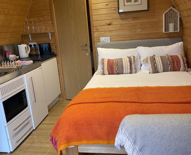 Glamping holidays in Cheshire, Northern England - Bradley Hall Rural Escapes