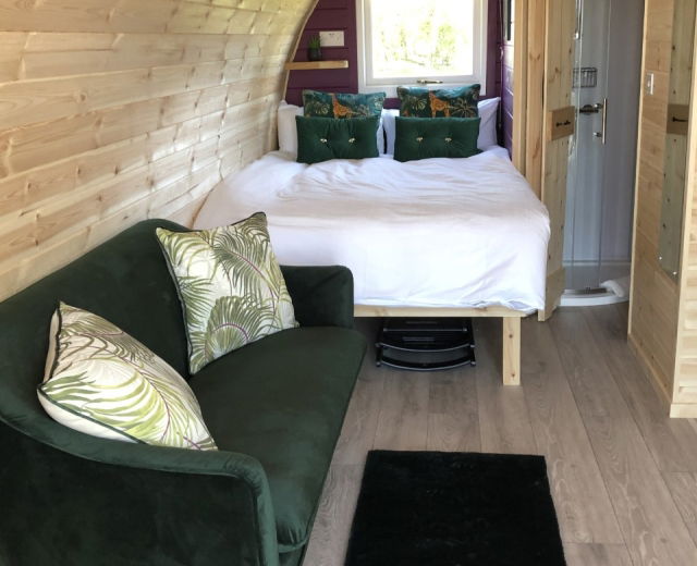 Glamping holidays in Cheshire, Northern England - Bradley Hall Rural Escapes
