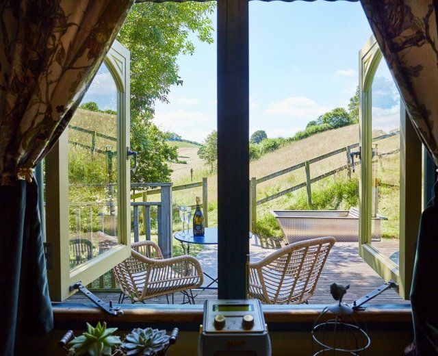 Glamping holidays in Devon, South West England - Brownscombe Luxury Glamping