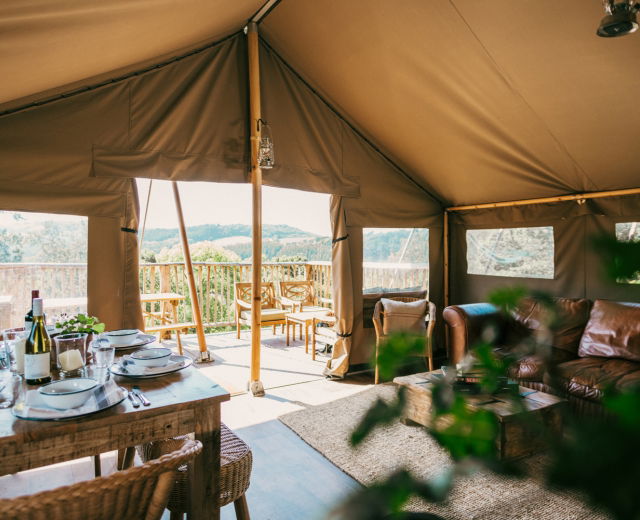 Glamping holidays in Devon, South West England - Exe Valley Glamping