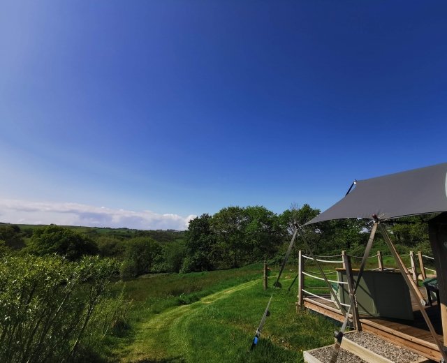 Glamping holidays in North Devon, South West England - Welcombe Meadow