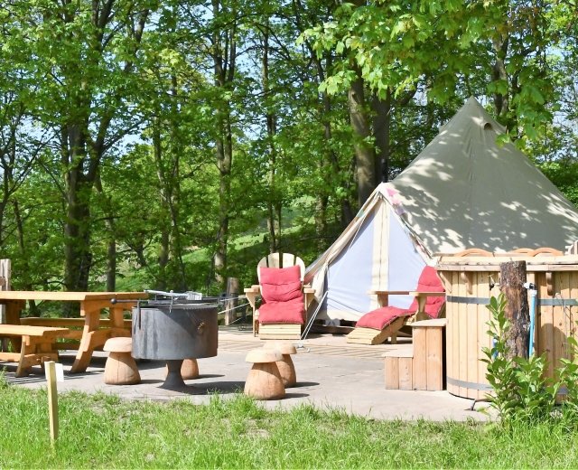 Glamping holidays in North Yorkshire, Northern England - Catgill Farm