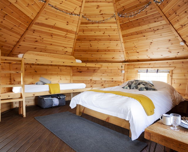 Glamping holidays in North Yorkshire, Northern England - Little Seed Field