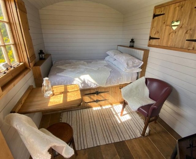 Glamping holidays in Northumberland, Northern England - Lucker Mill Shepherds Huts