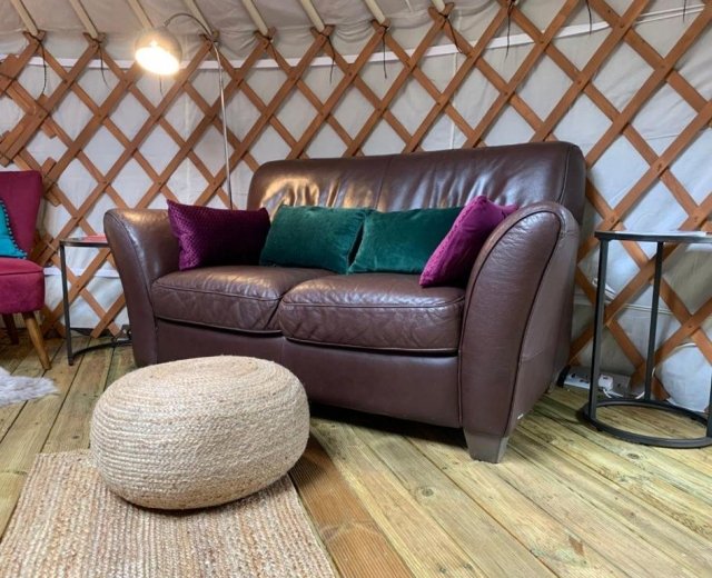 Glamping holidays in the Peak District, Derbyshire, Central England - Upper Hurst Farm