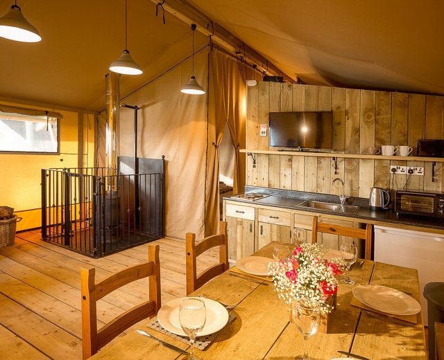 Glamping holidays in Shropshire, Central England - Sweeney Farm Glamping