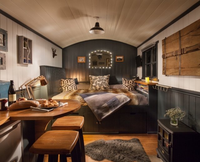 Glamping holidays in Somerset, South West England - The Shepherds Hut Retreat