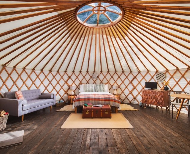 Glamping holidays in Somerset, South West England - The Yurt Retreat