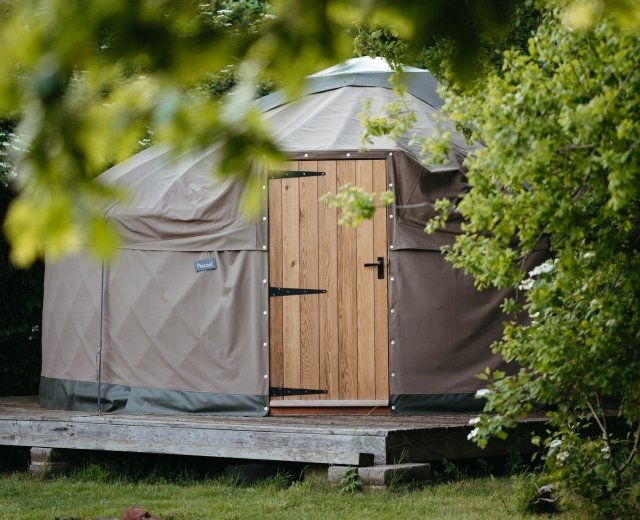 Glamping holidays in Somerset, South West England - Yeabridge Farm Hideaway