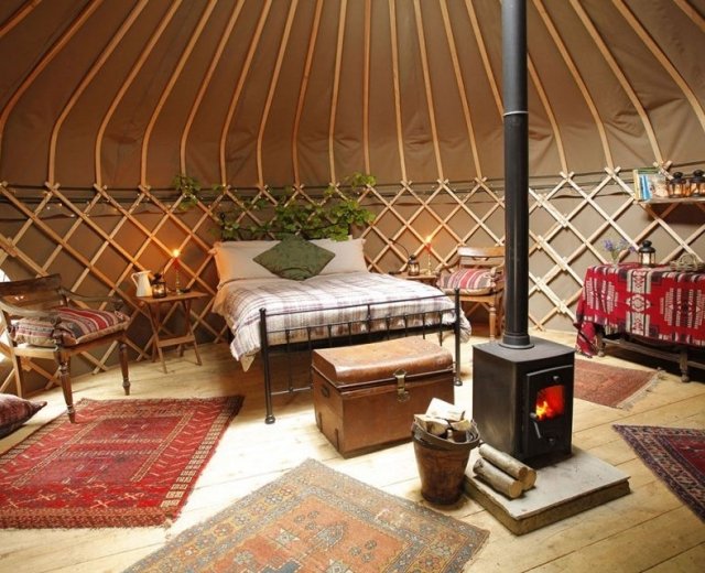 Glamping holidays in Hampshire, South East England - Adhurst Yurts