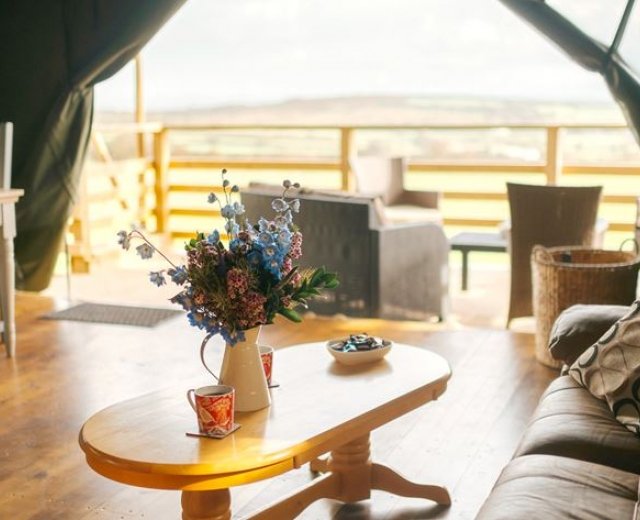Glamping holidays on the Gower Peninsula, South Wales - Hillside Glamping Holidays