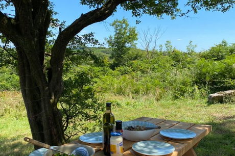 Glamping holidays in Carmarthenshire, South Wales - Bryn a Môr