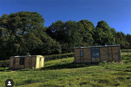 Glamping holidays in Ceredigion, West Wales - Cae Manal Glamping
